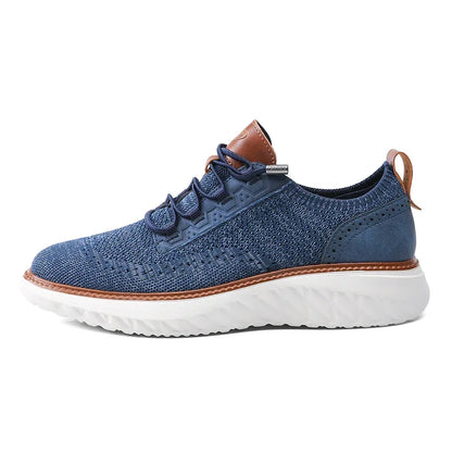 Men’s Lightweight Casual Shoes – Breathable Mesh and Rubber Sole