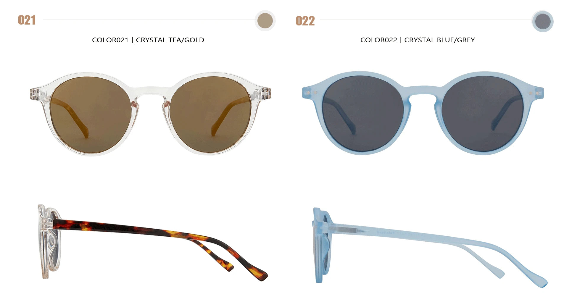 Zenottic Riviera – Round Polarized Sunglasses