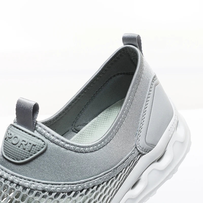 Men’s Ultra Comfortable Walking Shoes – Breathable Slip-On Design