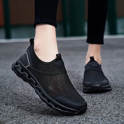 Men’s Ultra Comfortable Walking Shoes – Breathable Slip-On Design