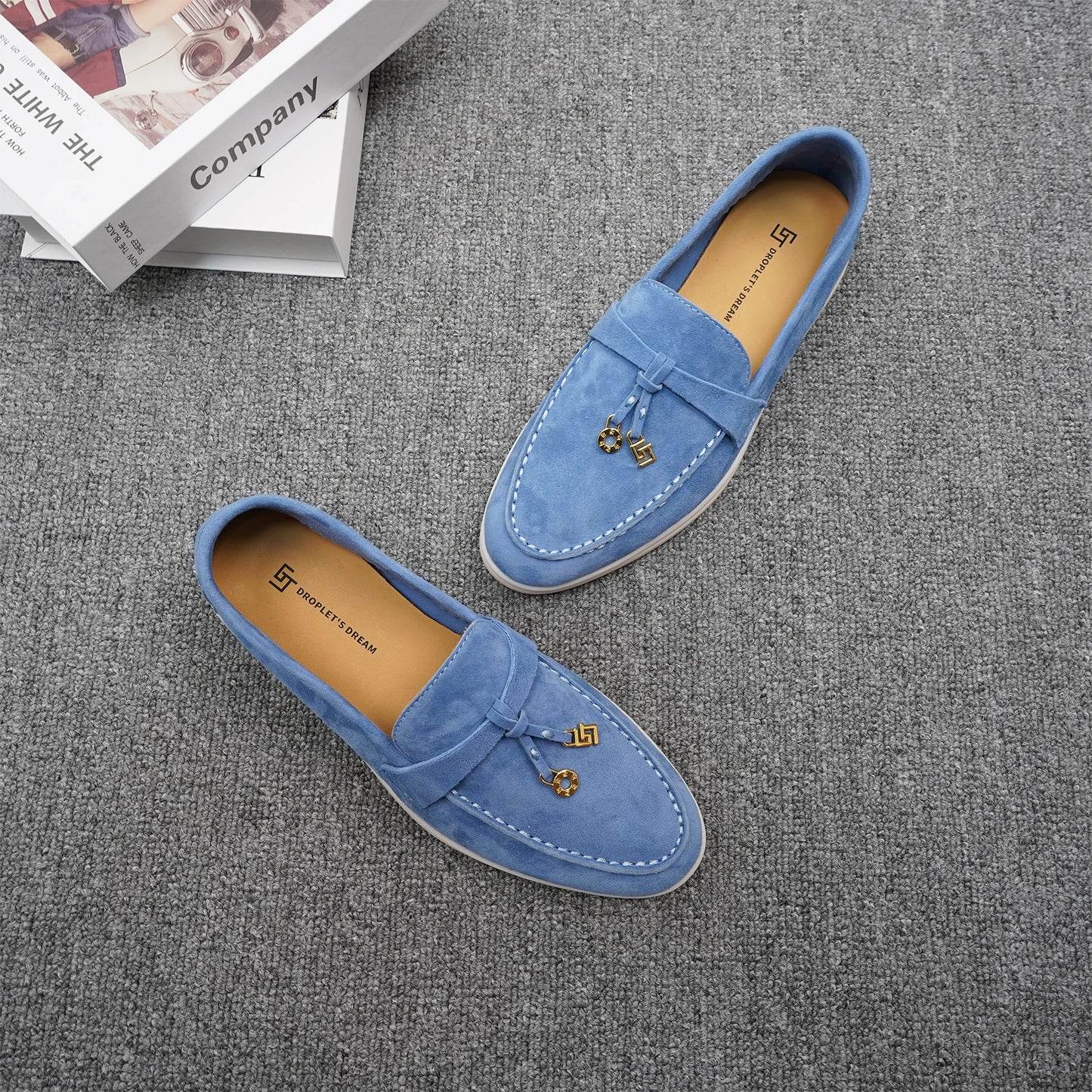 Women's Luxury Suede Loafers – Ultra Comfortable and Elegant Design
