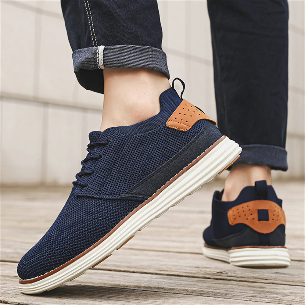 Men’s Casual Brogue Shoes – Lightweight and Breathable Design