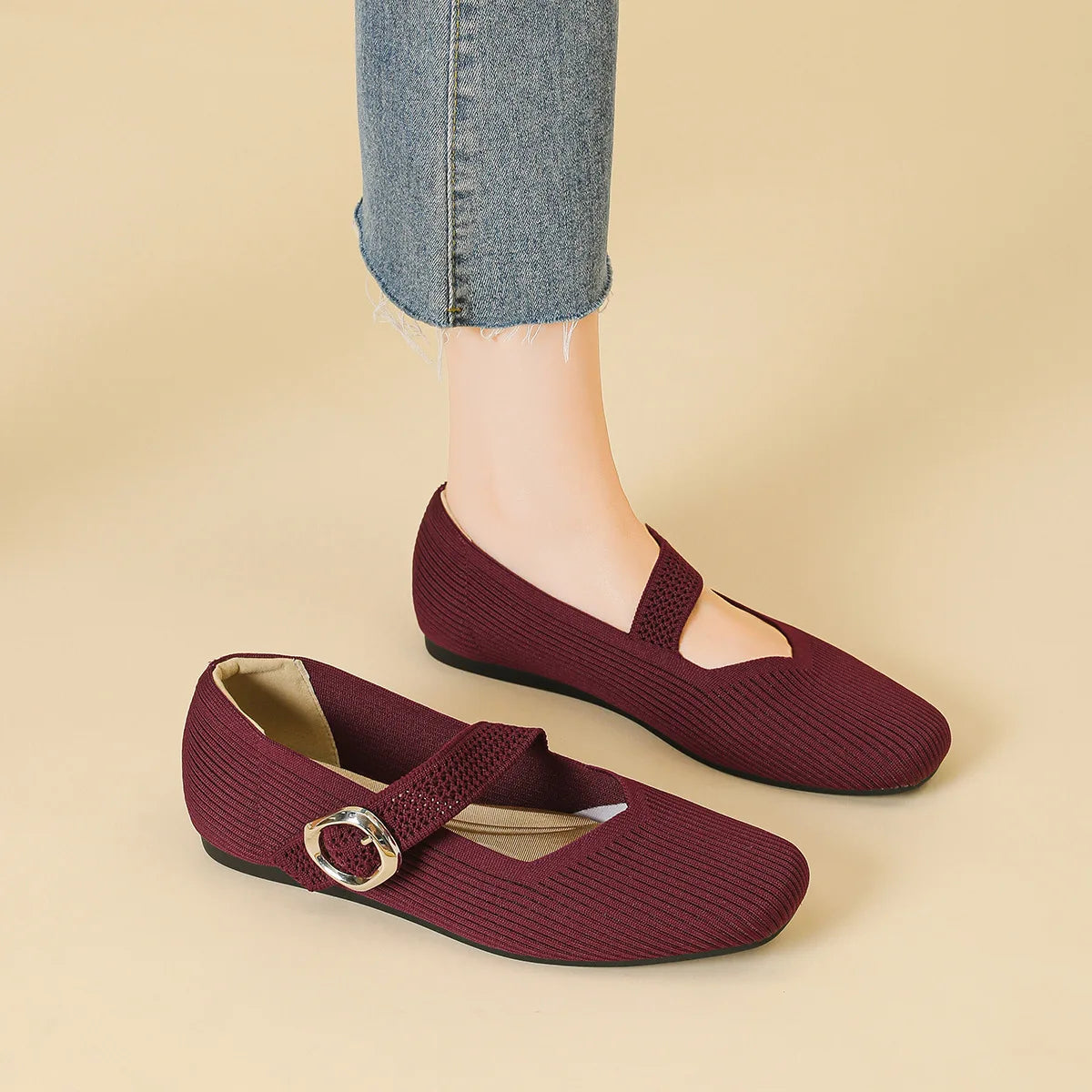 Women's Mary Jane Ballet Flats – Soft, Stylish and Versatile