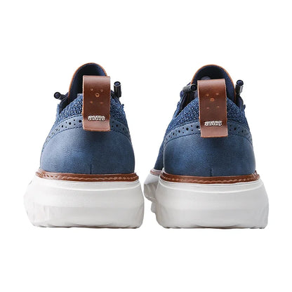 Men’s Lightweight Casual Shoes – Breathable Mesh and Rubber Sole