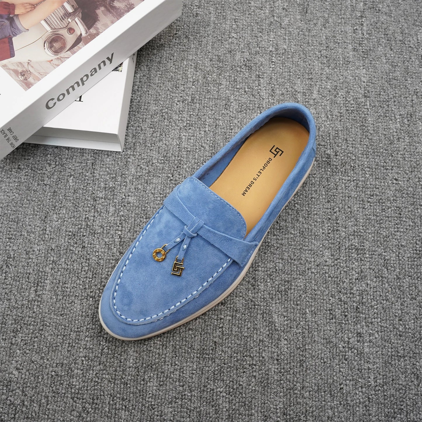 Women's Luxury Suede Loafers – Ultra Comfortable and Elegant Design