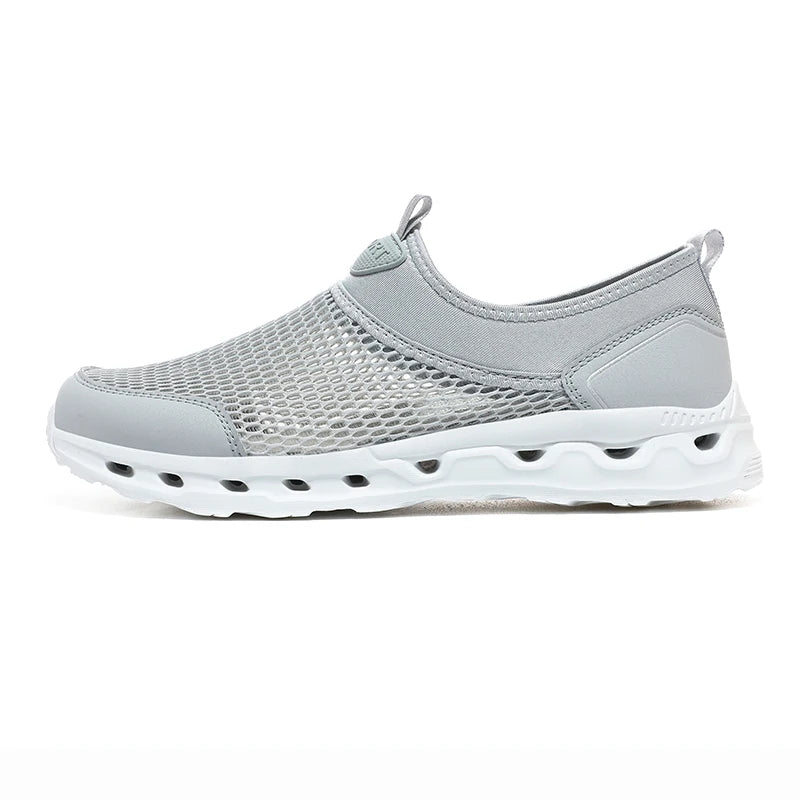 Men’s Ultra Comfortable Walking Shoes – Breathable Slip-On Design