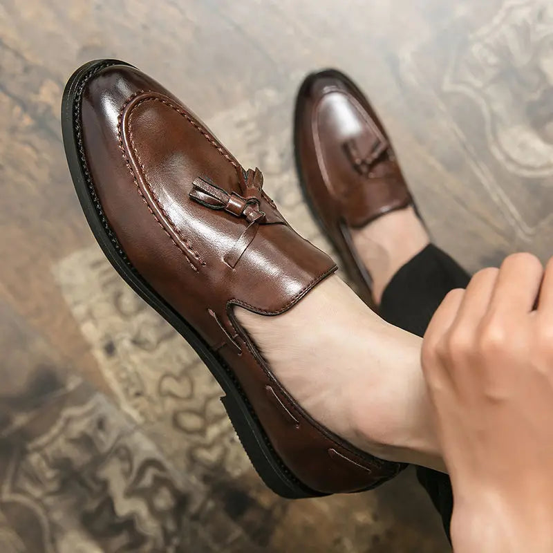 Men's Casual Leather Loafers – Sophisticated Everyday Comfort