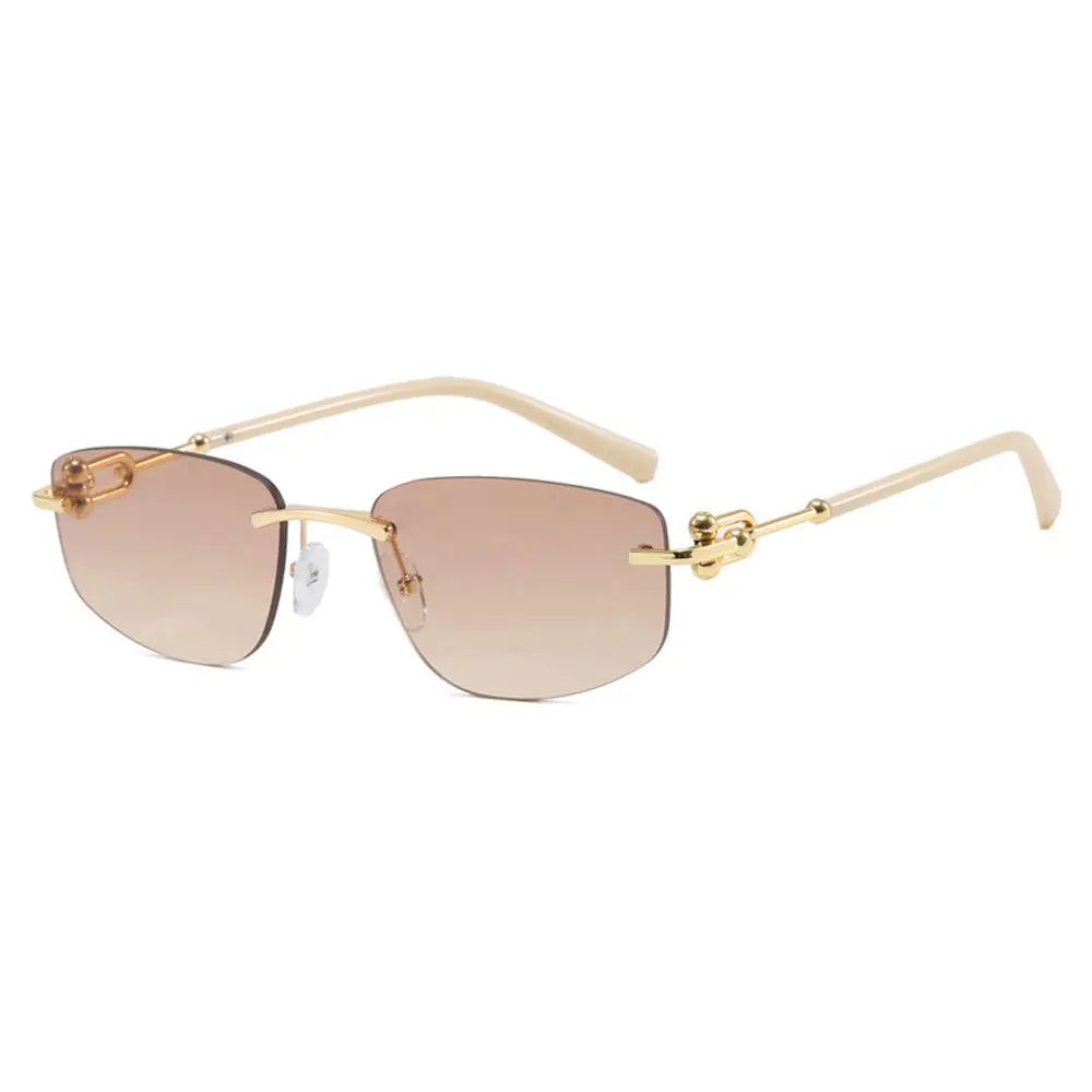 Salutami Milano Prism – Frameless Irregular Sunglasses
