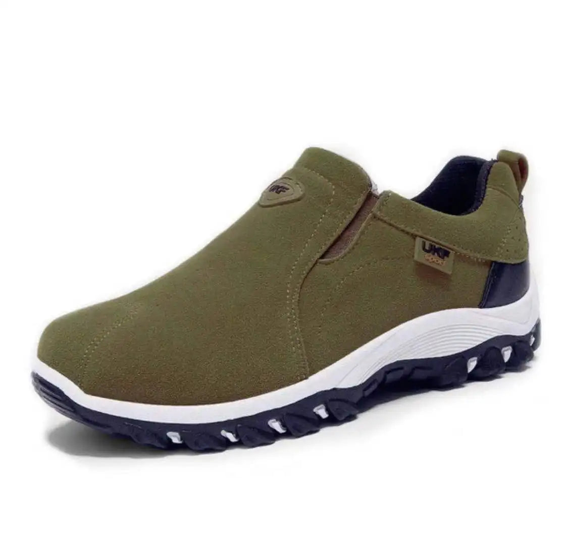 Men’s Leather Loafers Slip-On – Lightweight and Breathable Comfort