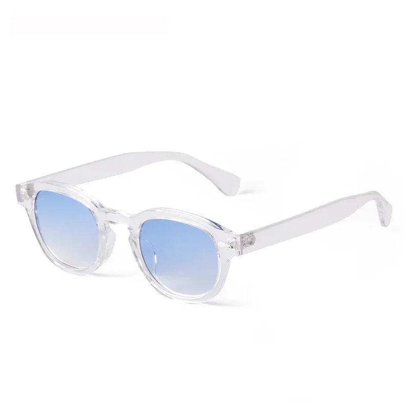 Paris Azure – Round Sunglasses