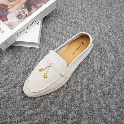 Women's Luxury Suede Loafers – Ultra Comfortable and Elegant Design
