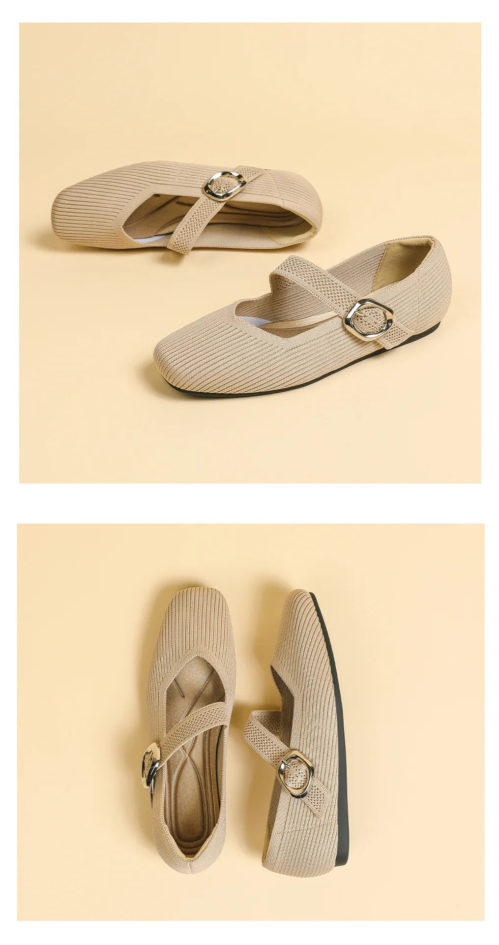 Women's Mary Jane Ballet Flats – Soft, Stylish and Versatile