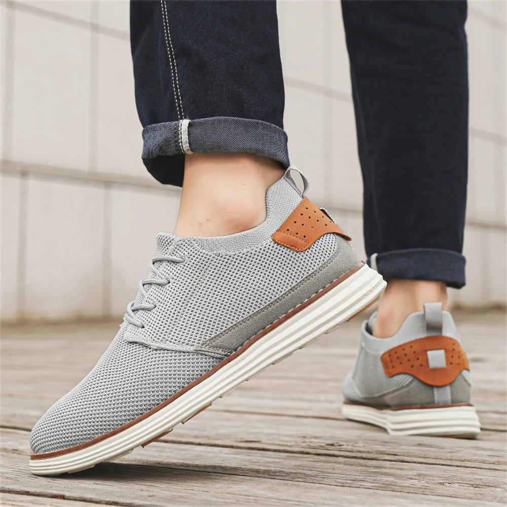 Men’s Casual Brogue Shoes – Lightweight and Breathable Design