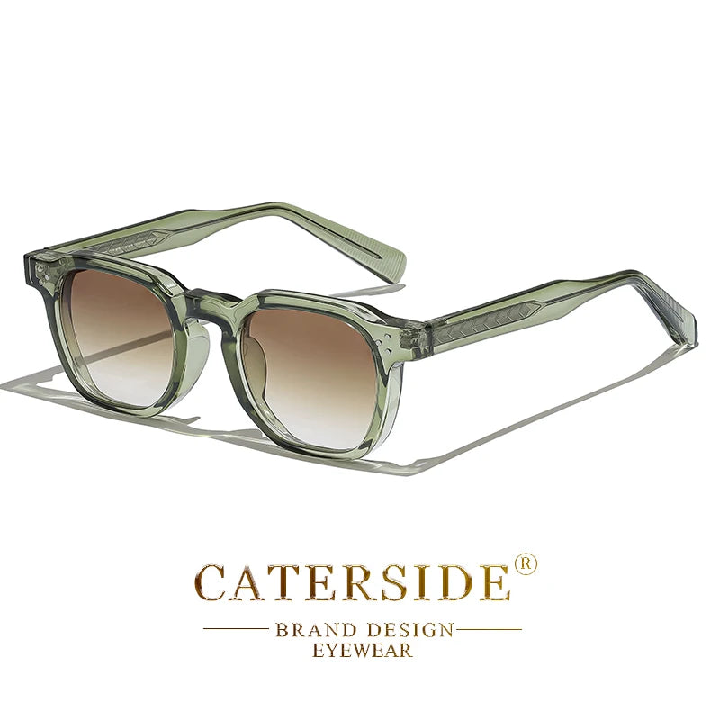 Caterside London Noir – Square Punk Sunglasses