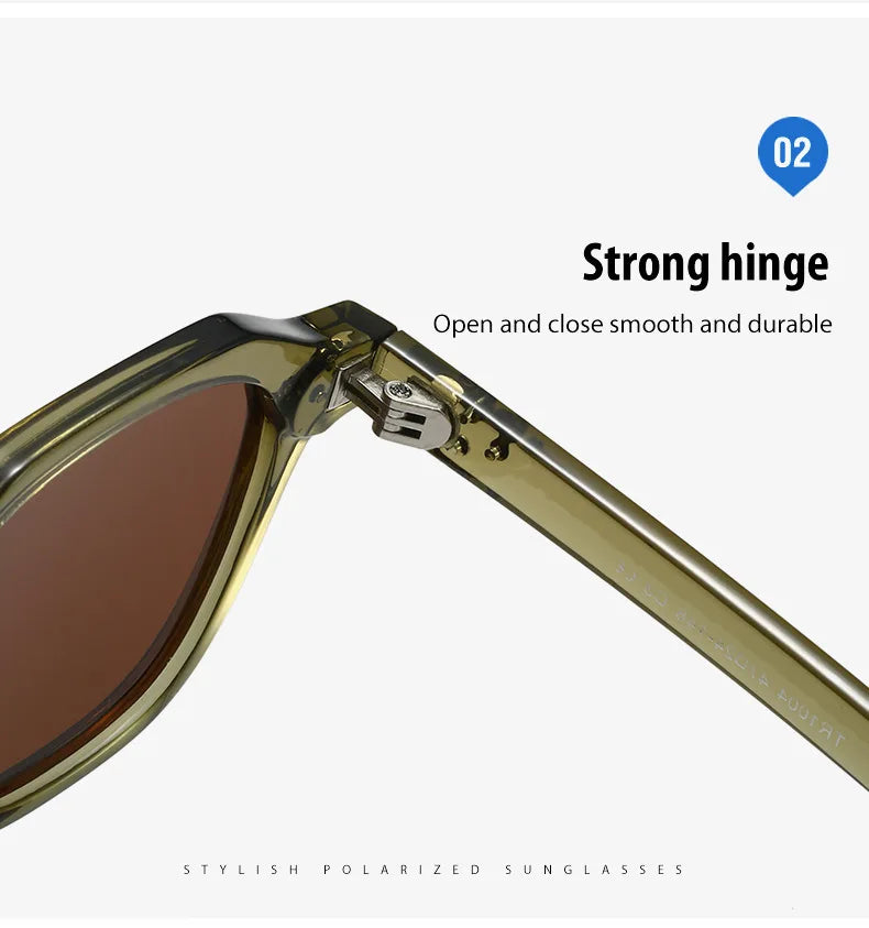 Monaco Vector – Ultralight TR90 Polarized Sunglasses