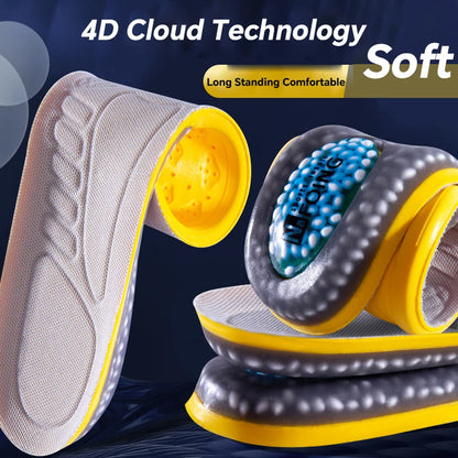 Men’s Comfortable Shoe Insoles – Shock Absorption and Breathable Design