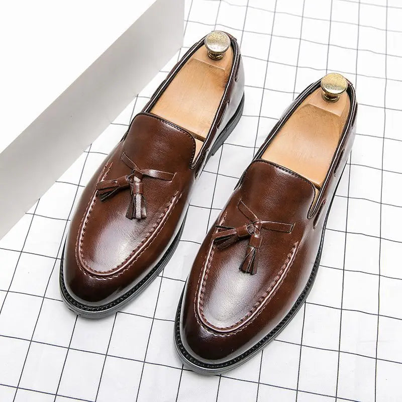 Men's Casual Leather Loafers – Sophisticated Everyday Comfort