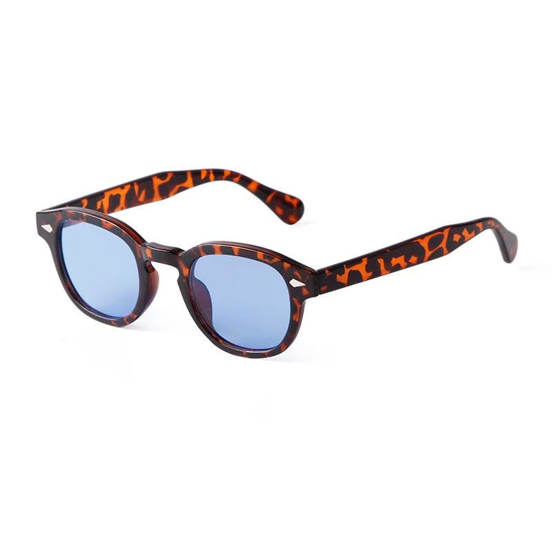 Paris Azure – Round Sunglasses