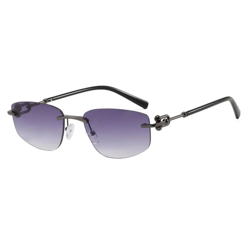 Salutami Milano Prism – Frameless Irregular Sunglasses