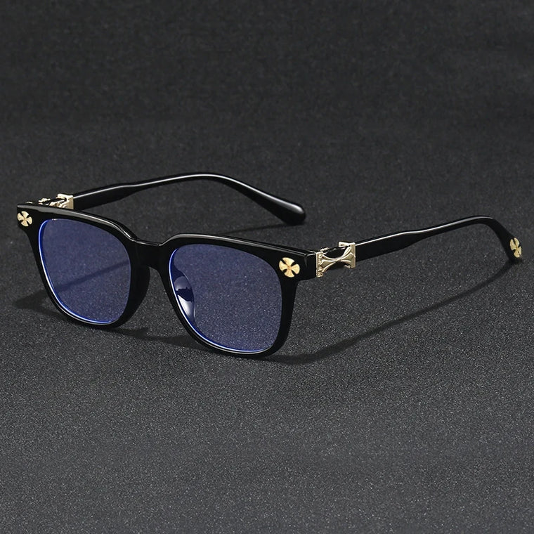 Milano Crystal Frame – Oversized Blue Light