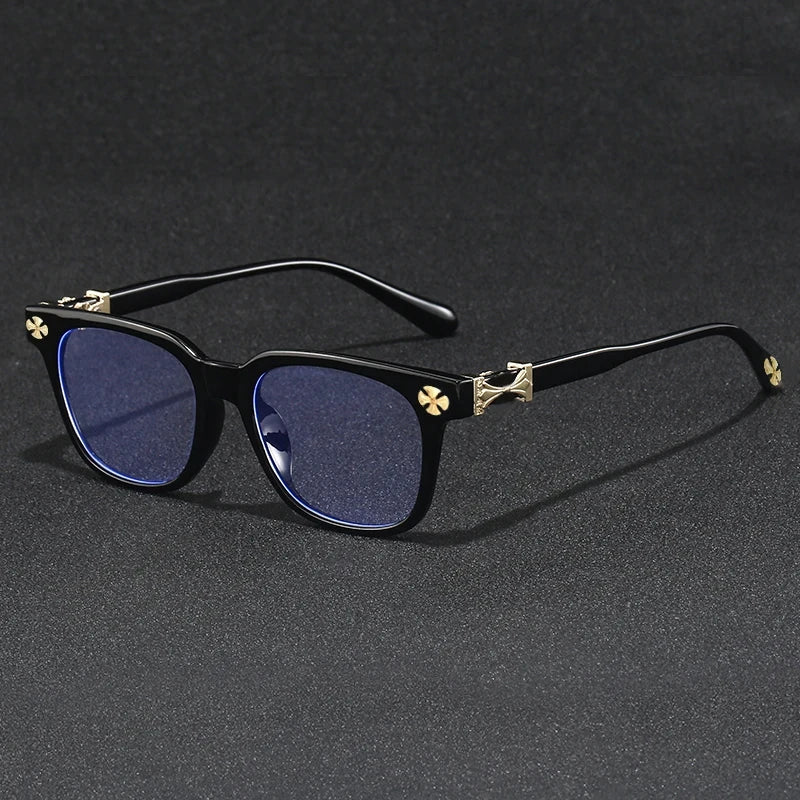 Milano Crystal Frame – Oversized Blue Light