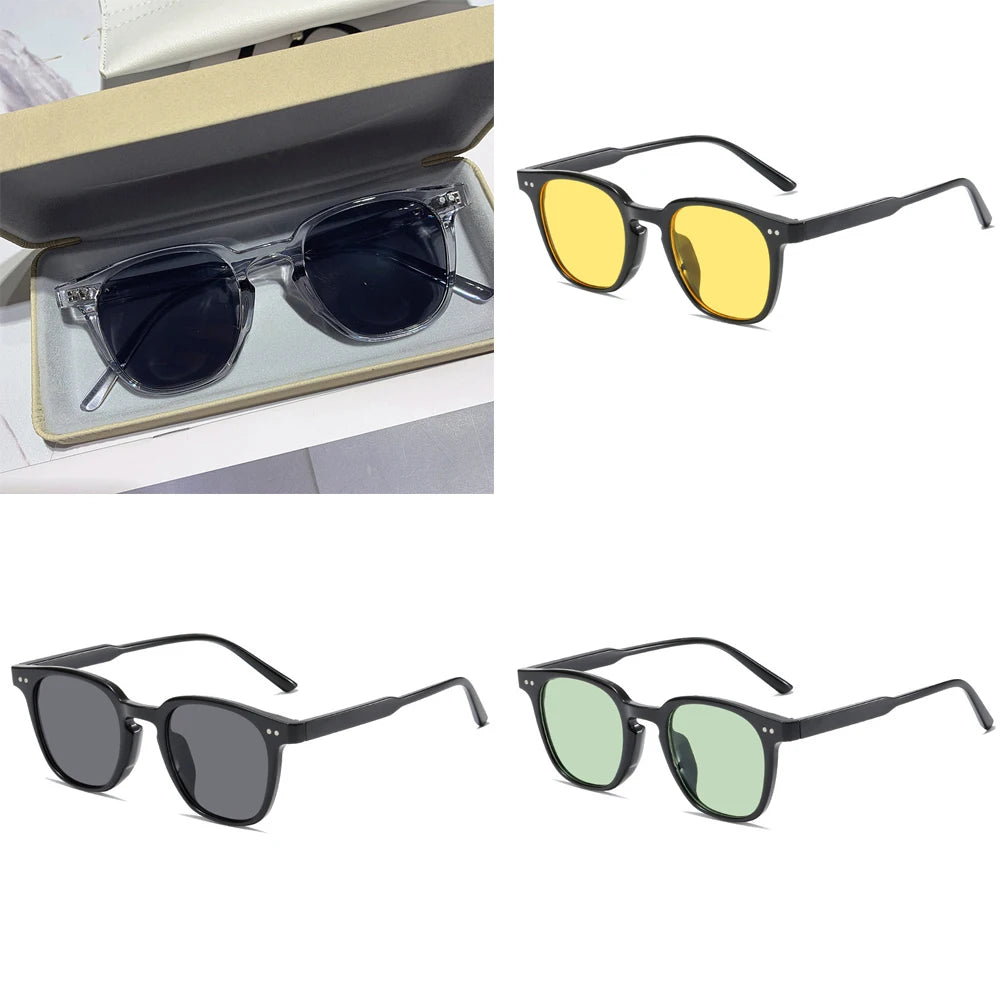 Paris Éclat – Compact Retro Sunglasses