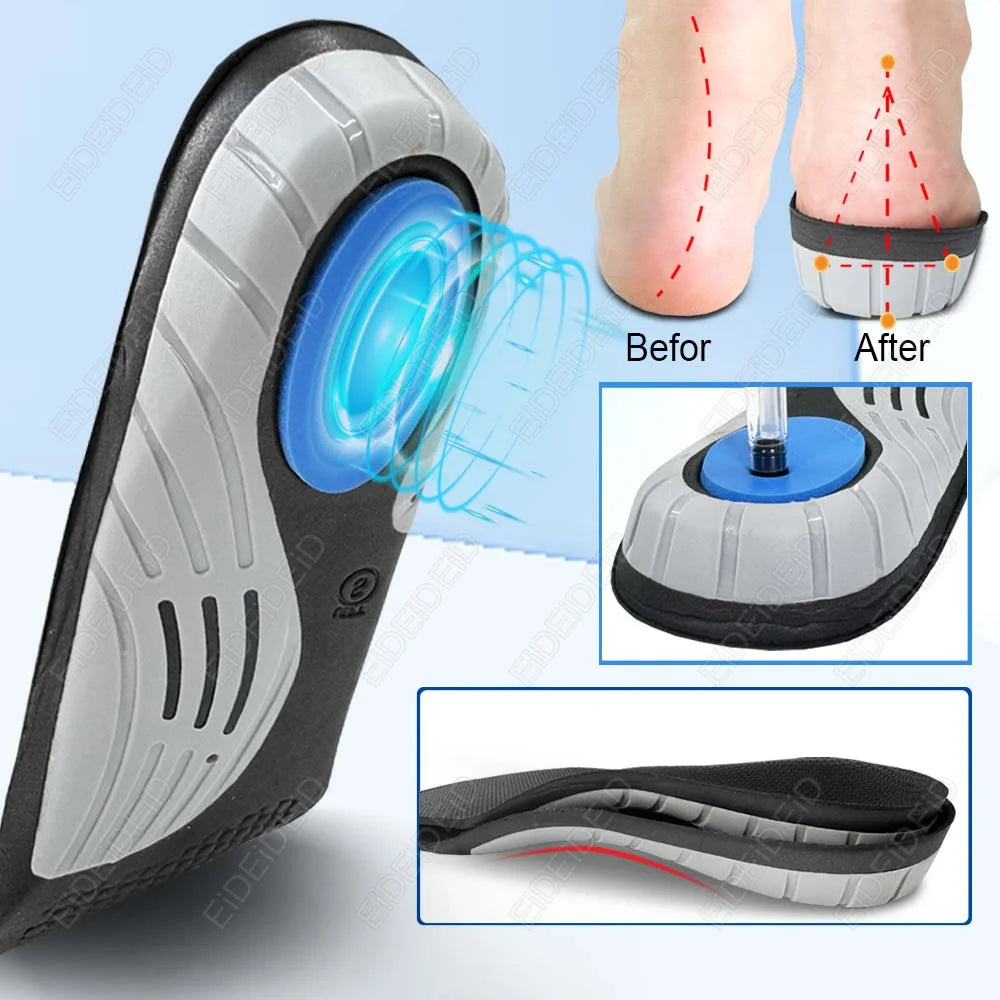 Premium Sports Orthotic Insoles – Stability and Long-Lasting Comfort