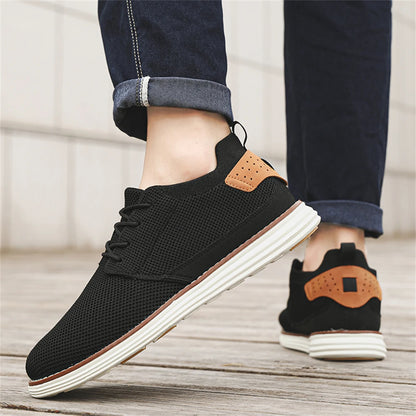 Men’s Casual Brogue Shoes – Lightweight and Breathable Design