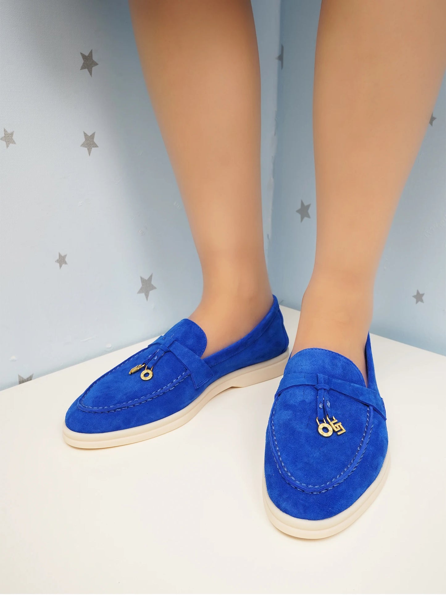 Women's Luxury Suede Loafers – Ultra Comfortable and Elegant Design