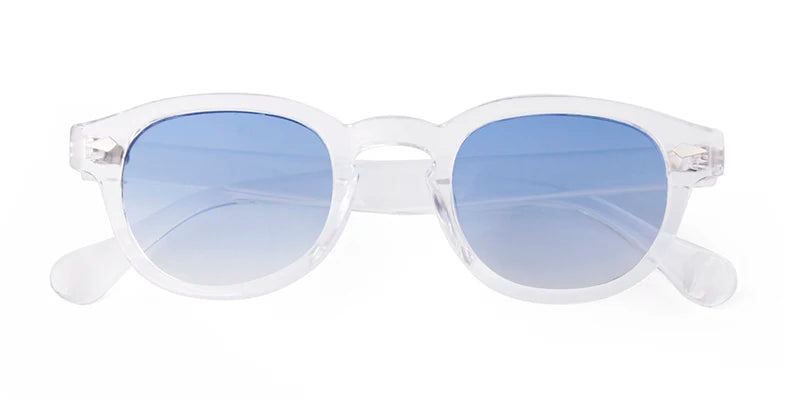 Paris Azure – Round Sunglasses