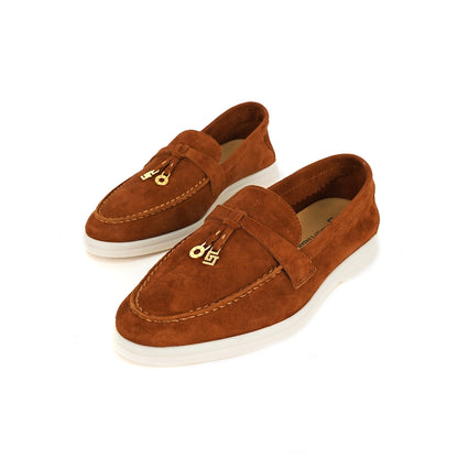 Women's Luxury Suede Loafers – Ultra Comfortable and Elegant Design