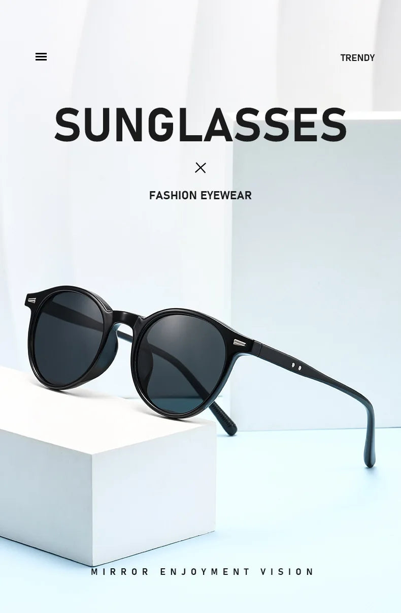 RMM Eclipse Roma – Retro Circular Sunglasses