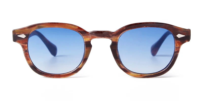 Paris Azure – Round Sunglasses