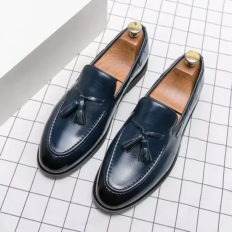 Men's Casual Leather Loafers – Sophisticated Everyday Comfort