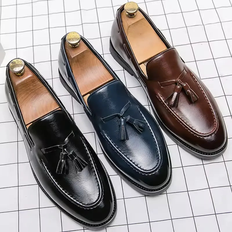 Men's Casual Leather Loafers – Sophisticated Everyday Comfort