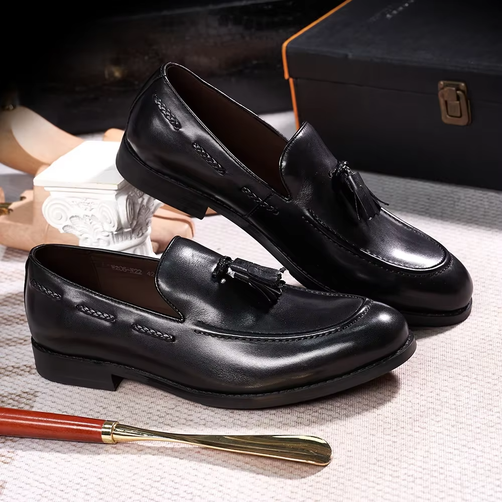 Men's Casual Leather Loafers – Sophisticated Everyday Comfort