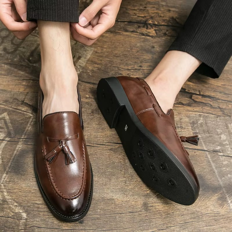 Men's Casual Leather Loafers – Sophisticated Everyday Comfort