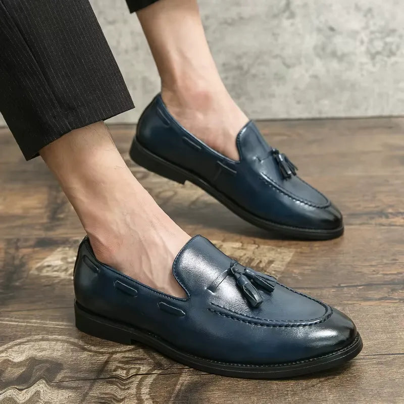 Men's Casual Leather Loafers – Sophisticated Everyday Comfort